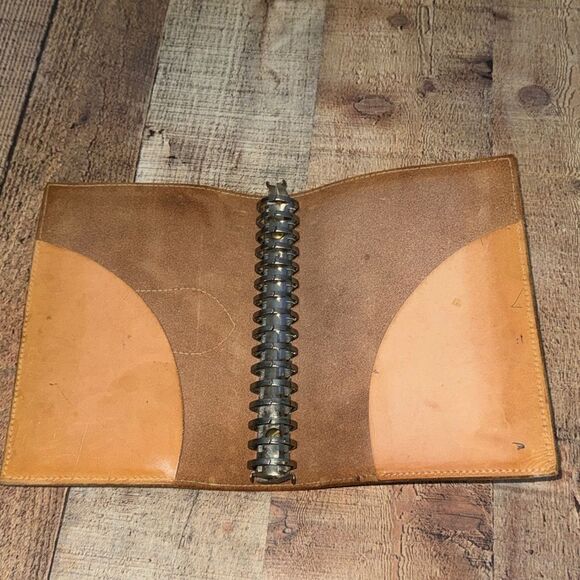 King Ranch Leather Portfolio Notepad Case Organizer Binder Planner small - Picture 4 of 8